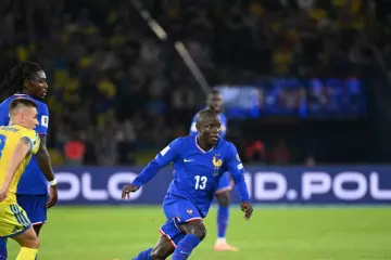 N'Golo Kanté lors de France-Ukraine, le 13 novembre dernier. (F. Faugère/L'Équipe)