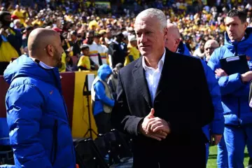 Didier Deschamps et la délégation française ont demandé quelques aménagements. (P. Lahalle/L'Équipe)