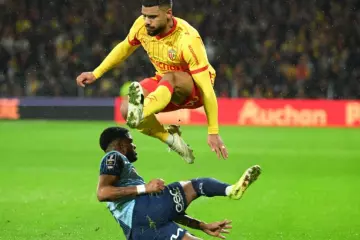 Matthieu Udol a adressé sa sixième passe décisive de la saison en Ligue 1. (B. Papon /L'Équipe)